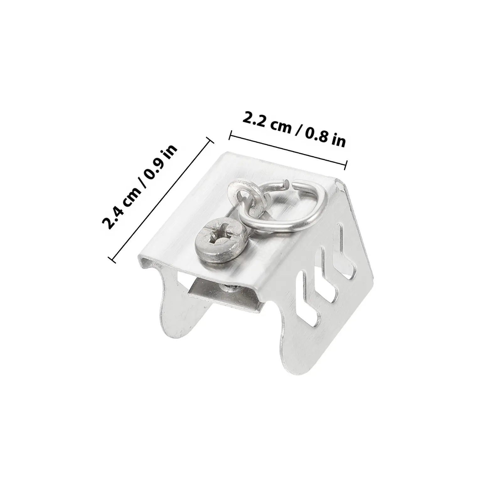 20Pcs High Quality Stainless Steel Curtain Rod End Sealer Plugs Rail Finials Easy Fix Decorative Modern Home Interior Use