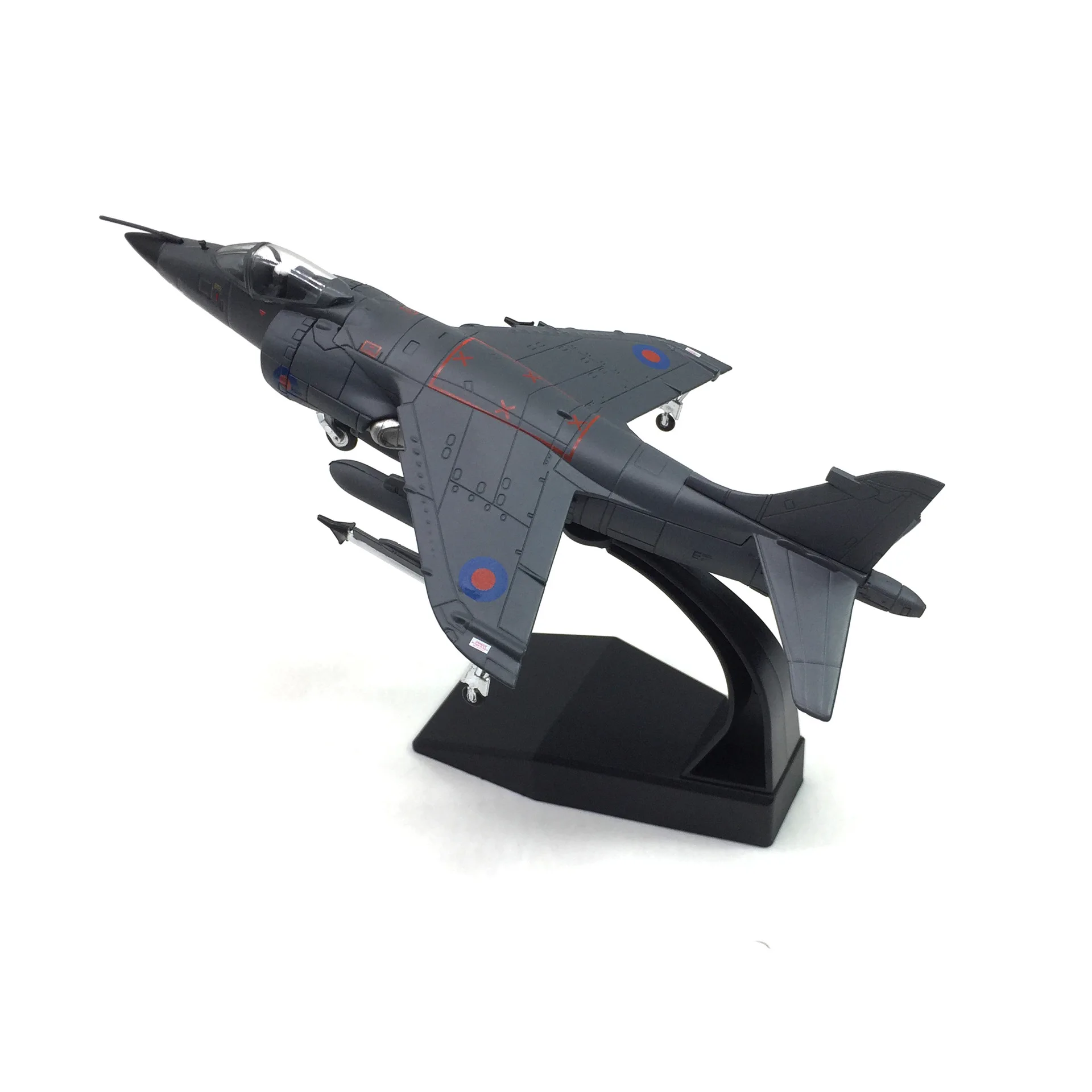 

Коллекционная модель 1/72 британского летательного аппарата Harrier Jet, вертикальная, короткого радиуса взлета и посадки