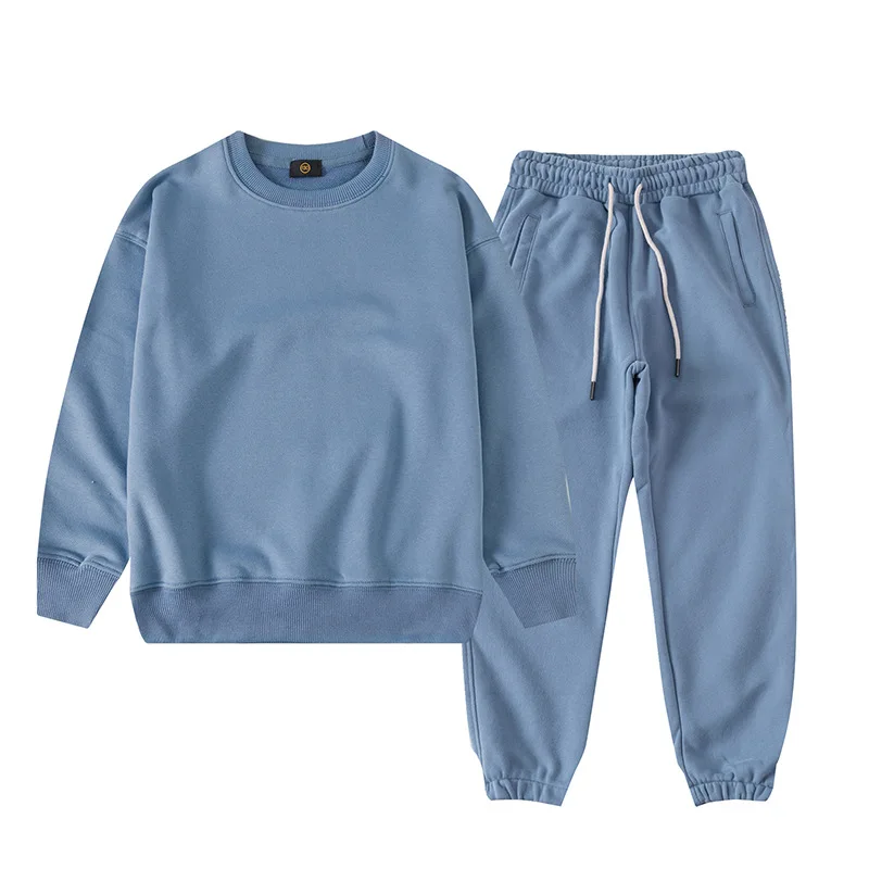 Boys Clothing Sets Autumn School Girls Tracksuit Loose Casual Kids Sweatshirt Sweatpants Two-piece Suits Teenager Outfit 8 10 Y