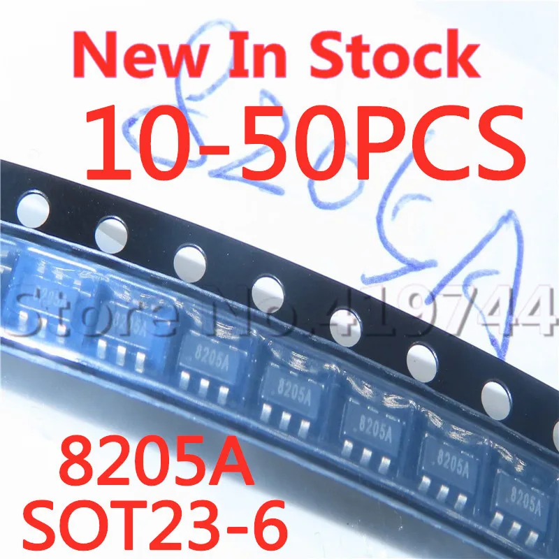 10-50PCS 품질 100% 8205 8205A CEG8205A FS8205A FS8205S 8205S SOT23-6 SMD 리튬 배터리 보호 ICIn 재고 있음