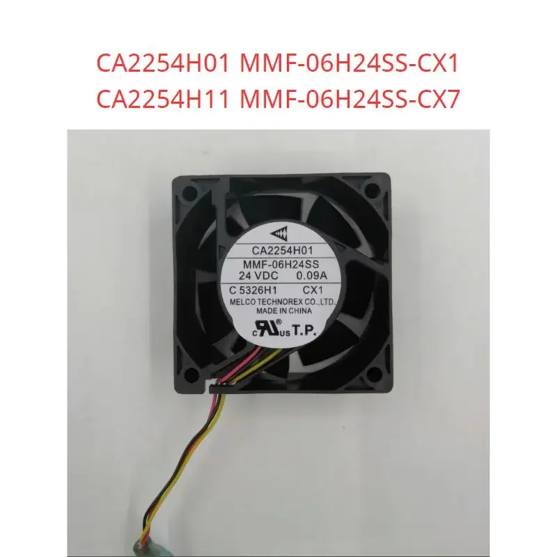 

CA2254H01 MMF-06H24SS-CX1 CA2254H11 MMF-06H24SS-CX7 Brand new 24VDC 0.09A Inverter Fan