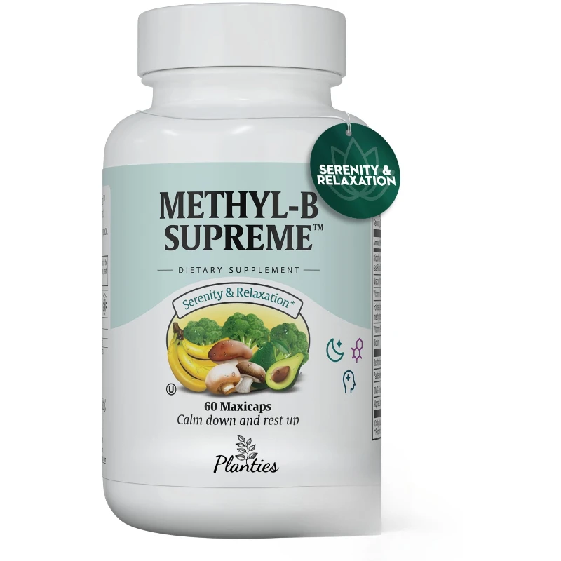 

Содержит Methylated B12 и Folate, 11 активных форм биотина, без глютена, веганский, подходит для волос, кожи, ногтей - 60 капсул