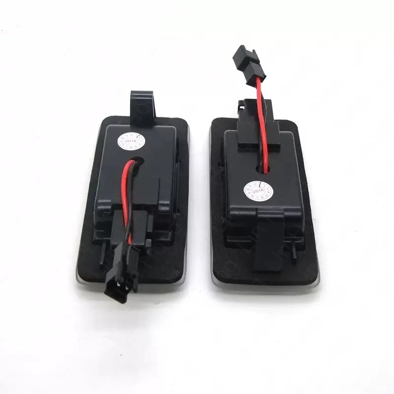 الأبيض سيارة لوحة ترخيص مُضاء رقم ضوء LED اكسسوارات السيارات لأوبل أسترا J الرياضة بجولة 2009-2015 زافيرا تورير C 2011-up #4