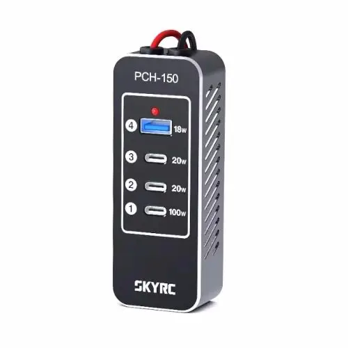 SKYRC PCH-150 Power & Charging Hubt Adapts to T1000 D200Neo Charger with Maximum 100W USB PD Available