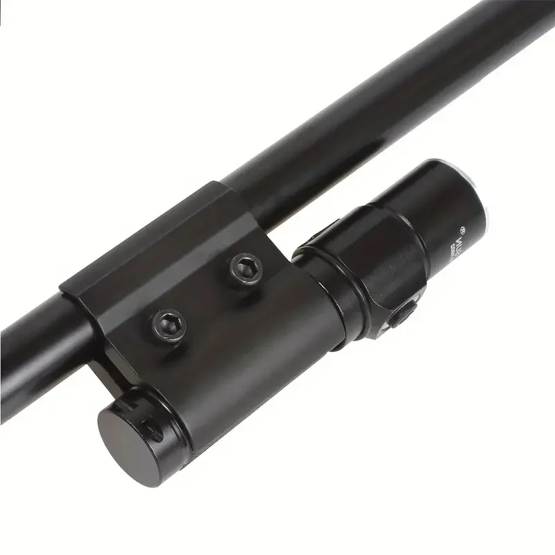 For Mini Flashlight Laser Torch Metal Extension Flashlight Clip Clamp with Hex Wrench  Aluminum Alloy Tube Barrel Mount Holder - view 3