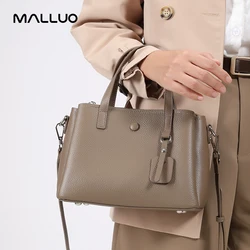 Women‘s Cowhide Genuine Leather Shoulder Bag Ladies Soft Cow Real Leather Handbag Female Fashion Luxury Design Crossbody Bags
