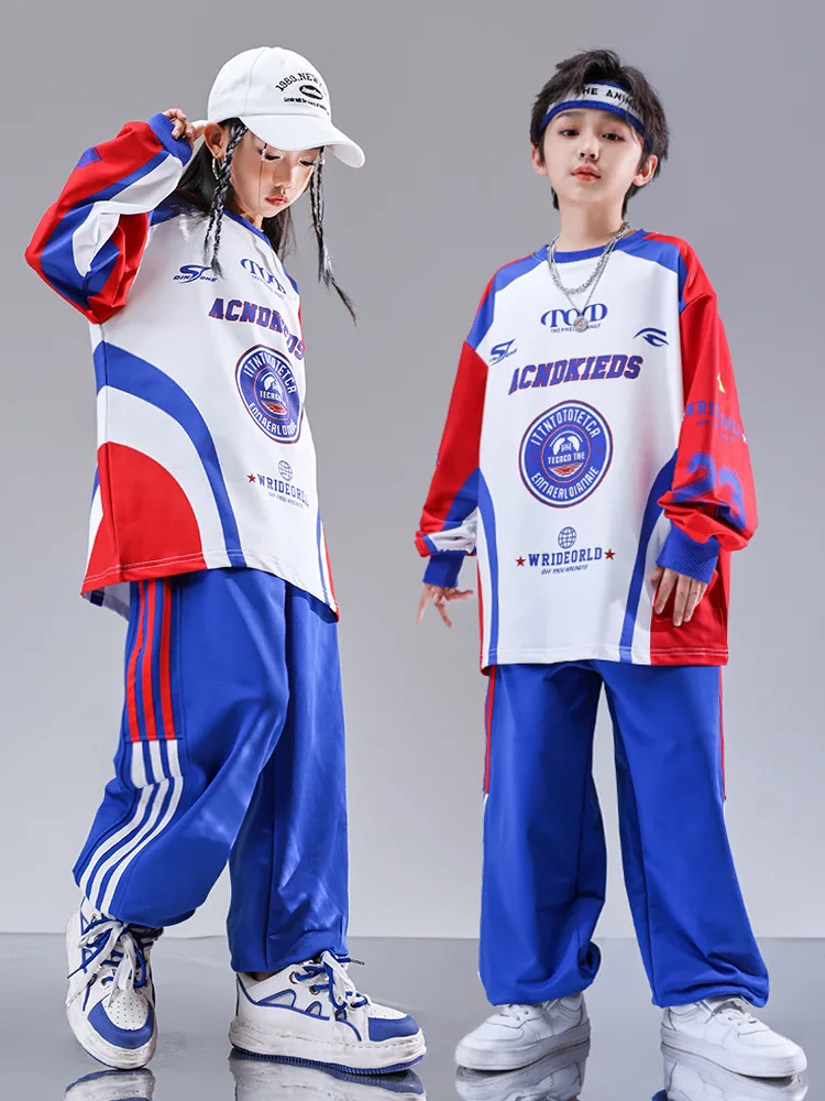 الهيب هوب الملابس التباين ركض بانت الأولاد الشارع الرقص وتتسابق الفتيات الشارع الشهير الطفل الجاز الرياضة زي الملابس مجموعات