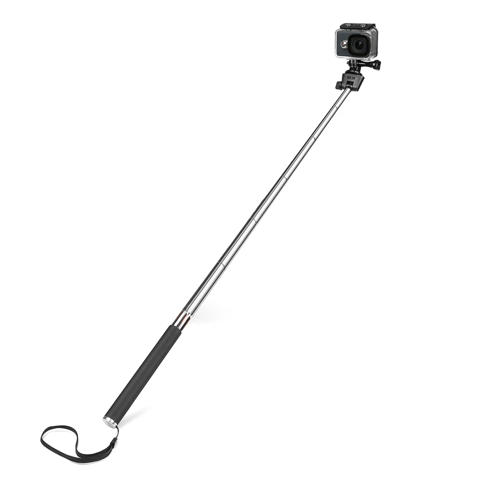 Wholesale Aluminum Alloy Extendable Monopod for GoPro Hero 13 12 11 10 Black Xiaomi Yi 4K Lite SJCAM SJ8 pro H9 Action Cam Stick