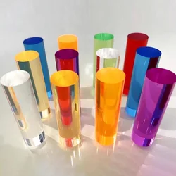 Coloured Tinted Extruded Acrylic Plastic Perspex Rod Various Diameters