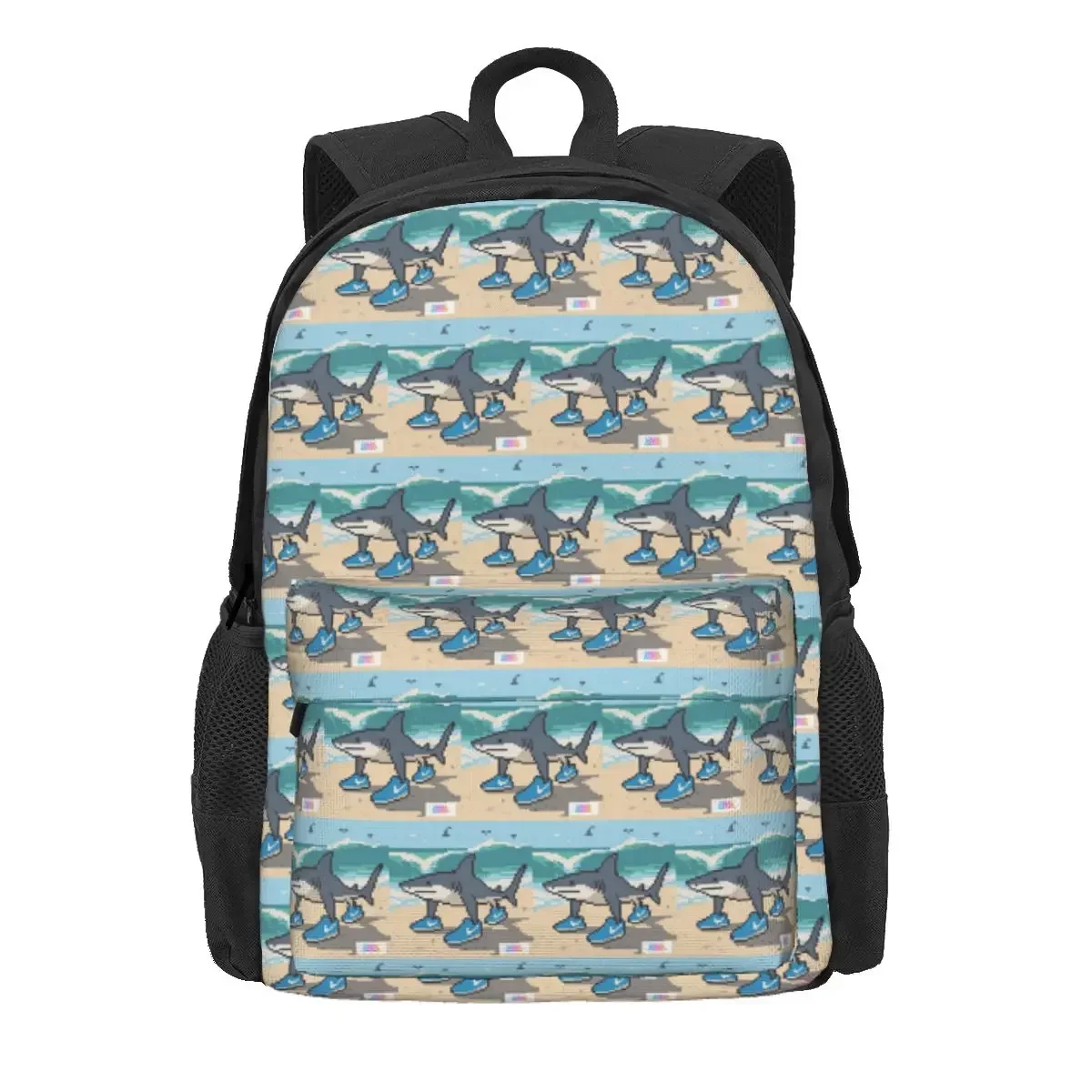 Tralalero Tralala Funny Shark Meme Italian Brainrot Backpack Daypack Kids BookBag School Bag Shoulder Bags for Men Women