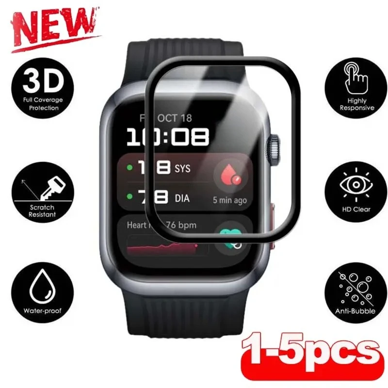 5D Protective Film for Huawei Watch D2 Screen Protector Anti-scratch Film Smartwatch Screen Protector (Not Glass) Accessories