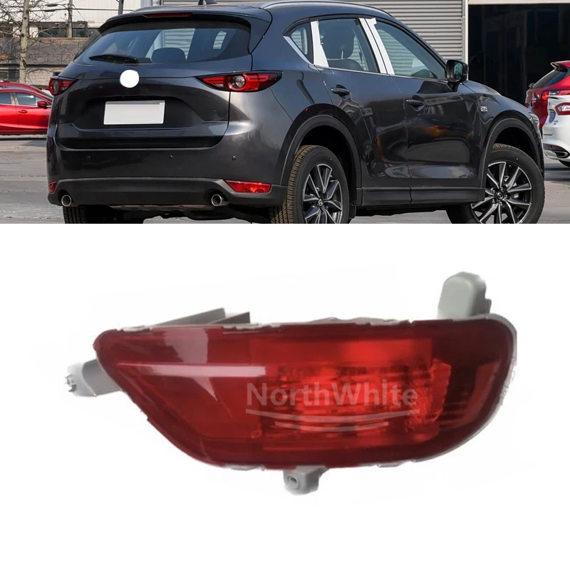 Rear Bumper Light For Mazda CX5 CX-5 2017-2019 Rear Bumper Lamp Fog Light Brake Light Warning Lamp