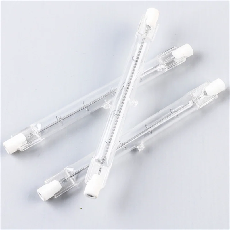 1/2/5 قطعة R7S LED أنبوب زجاجي COB ضوء لمبة عالية الطاقة مصباح الذرة استبدال ضوء الهالوجين بالجملة J118 100/200/300/400 واط