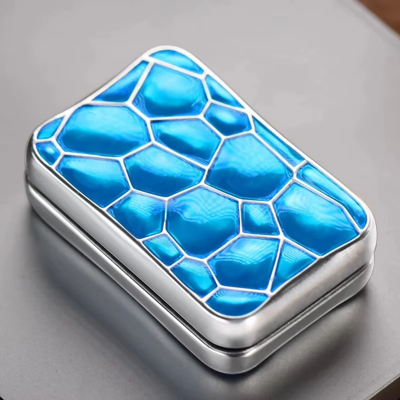 ウォーターキューブ EDC メタル アンリミテッド プッシュカード フィジェットスピナー 減圧 磁気 ハプティック スライダー ストレス解消 指先デスクトイ