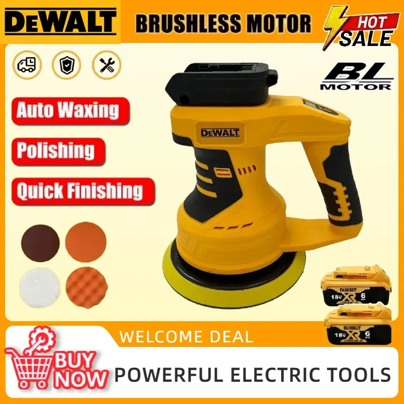 

Беспроводная полировальная машинка Dewalt с 8 скоростями, регулируемая, для авто, электрическая, для воскования, шлифовки, нанесения герметика и глазури, перезаряжаемая, для аккумуляторов Dewalt