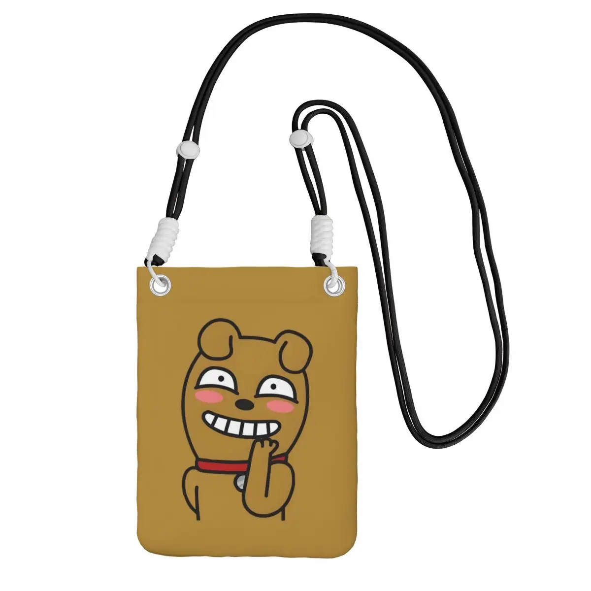 

Custom K-Kakaoed Mobile Phone Bag for Cycling Camping Women Men Cartoons Small Crossbody Purse Smart Phone Wallet With Strap