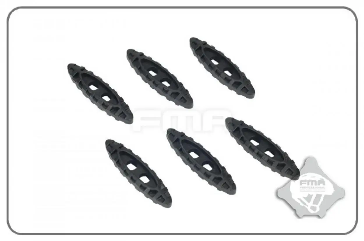 Fma New Lanyard Buckle Vest Sling Buckle Six Colors Lock Pull Rope Accessories for The Backpack (6 Pcs for A Set)