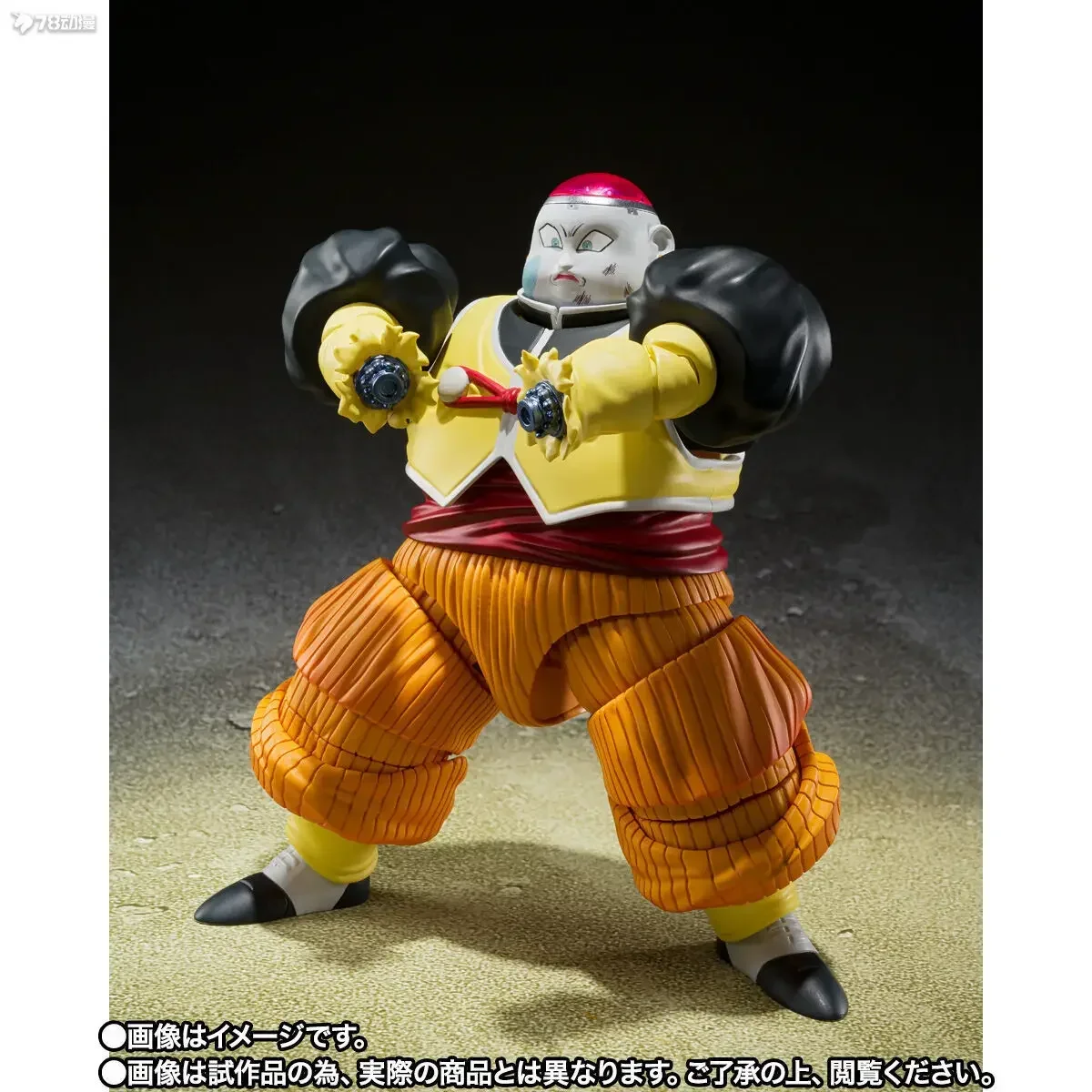 В наличии Bandai Dragon Ball S.H. Фигурка SHF Android 19 красная лента армейская фигурка коллекционные игрушки подарки