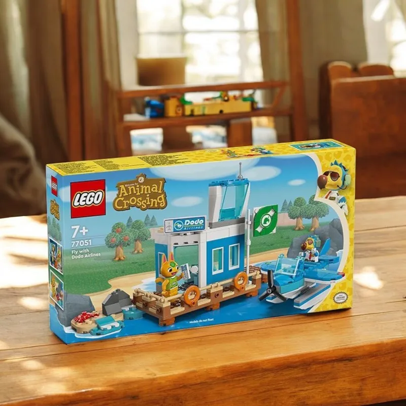 

Lego 77051 Animal Crossing: набор игрушек для аэропорта, общий с Dodo Airlines, подходит для мальчиков и девочек от 7 лет и старше.