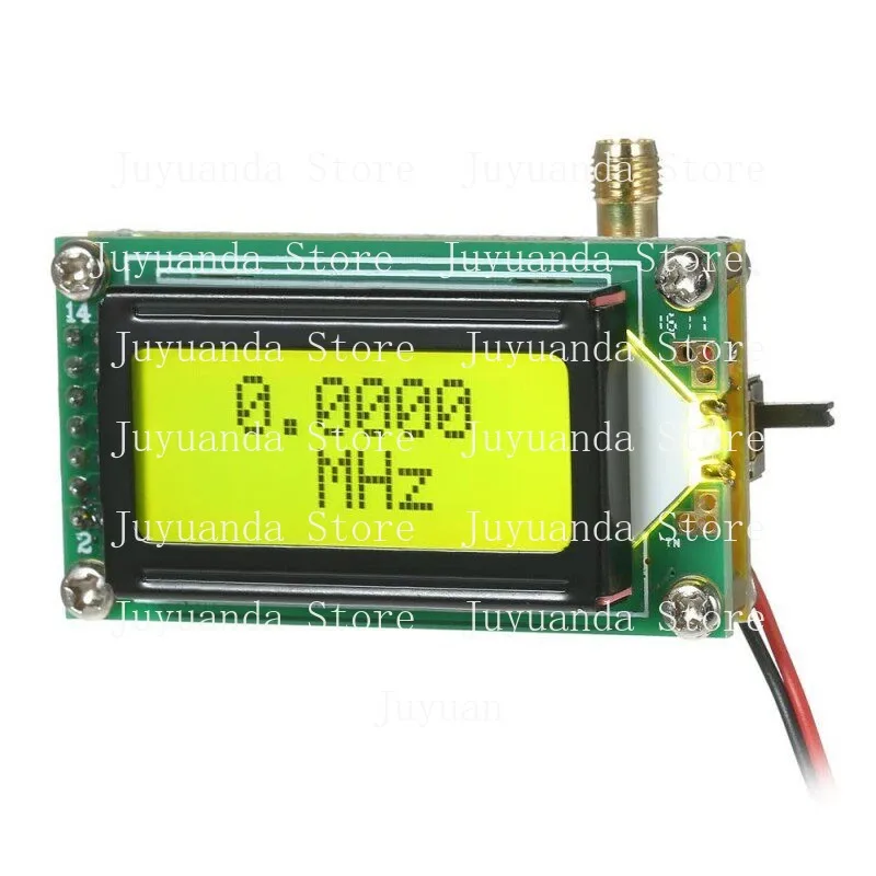 1-500MHz Frequency Meter, Frequency Measurement, Read Frequency Tester RF Meter Module Measurement Module LCD Display
