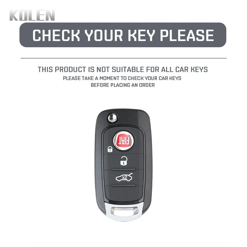 Fashion TPU Flip Key Case Cover Shell For FIAT Tipo Toro Nuovo Freedom 500X Doblo Argo Grazie Protector Keyless Fob Accessories