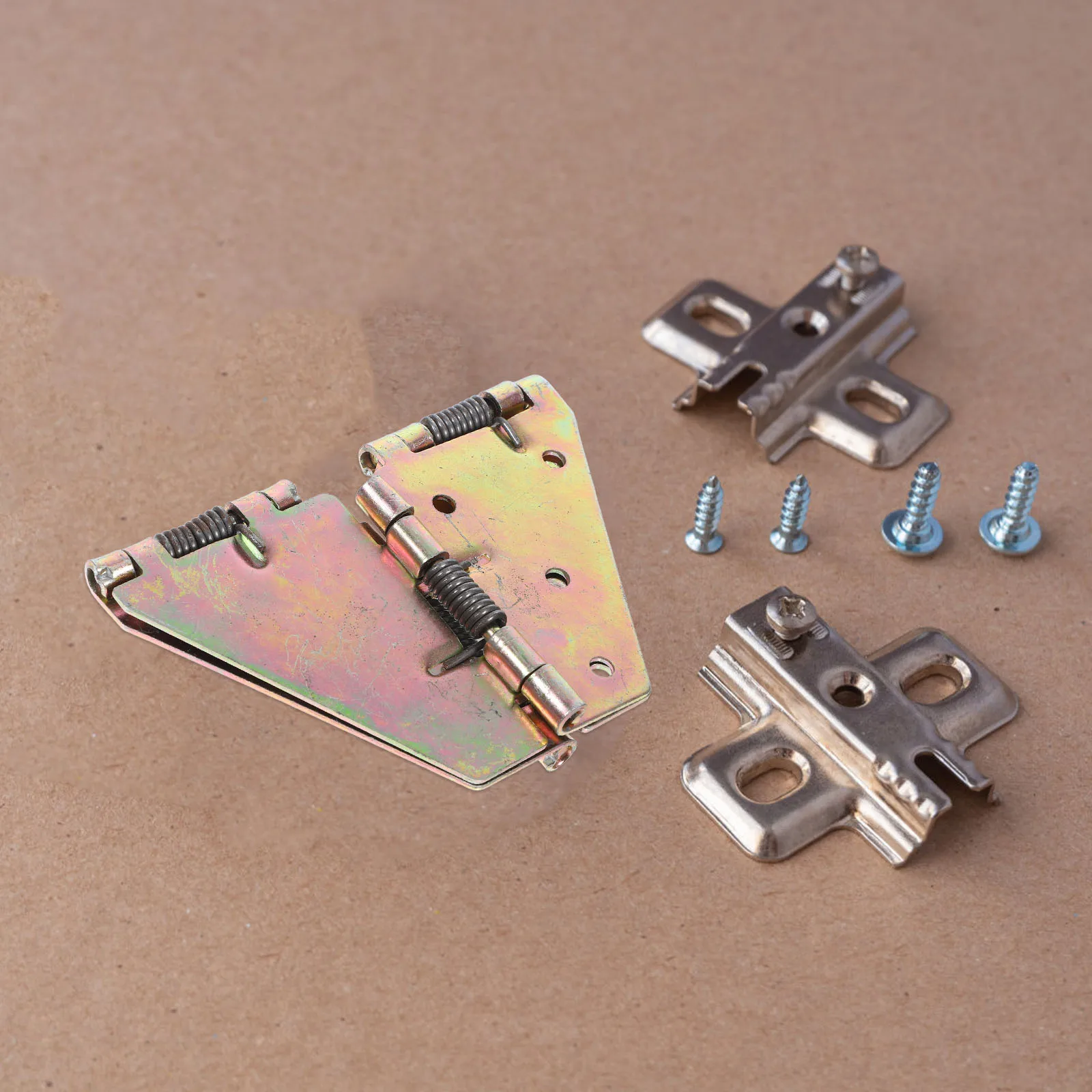 

Thickened Folding Flip Hinge Metal Table Hinge Hardened Steel For Dining Tables Home Furniture Hidden Cabinet Small