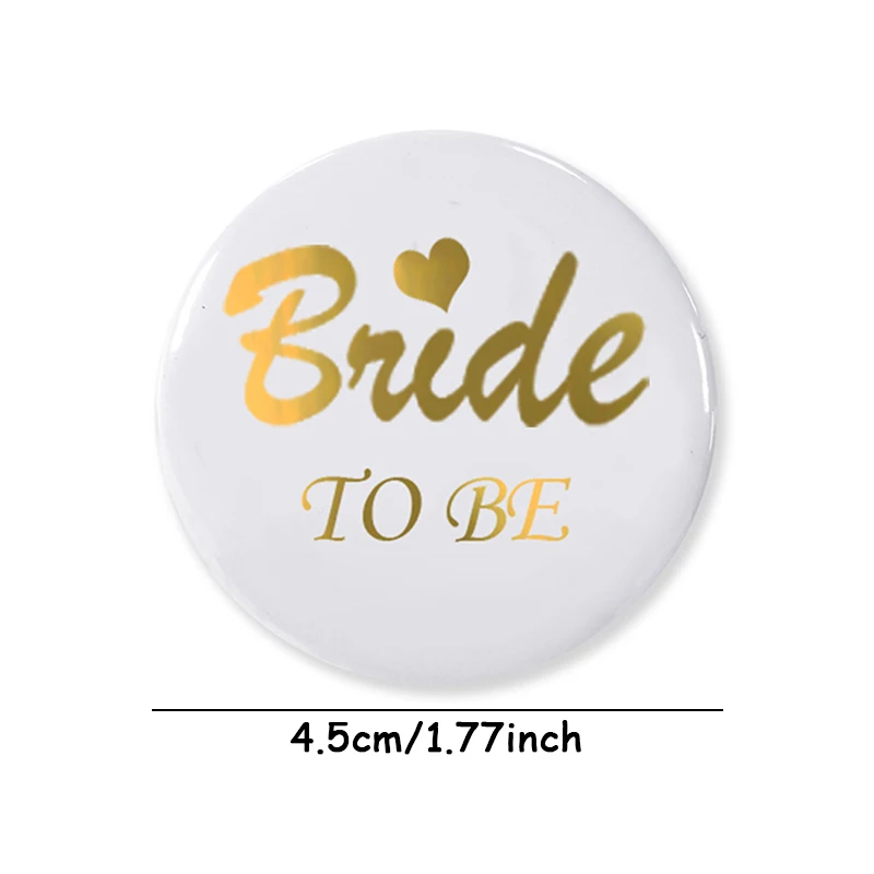 12Pcs Bride To Be Badge addio al nubilato decorazioni per feste di addio al nubilato addio al nubilato Mr Mrs bomboniere accessori per la sposa