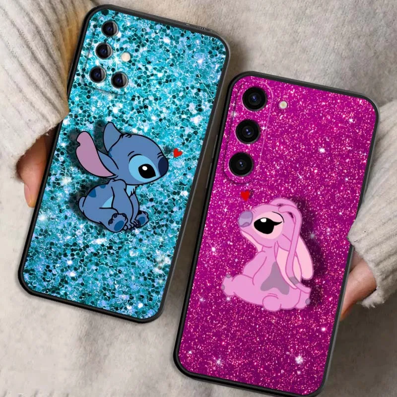 

Interesting Slady Couple Anime For Samsung Galaxy S25 S24 S23 S22 S21 S20 S10 Ultra Plus FE 5G Black Soft TPU Cover
