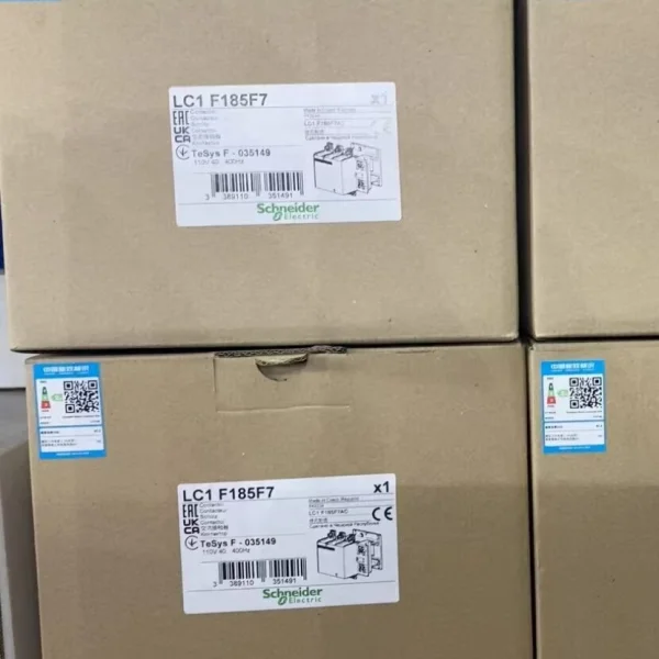 

Lc1f185f7 3-полюсный контактор 185a 110 В 40-400 Гц Совершенно новый оригинальный точечный Plc