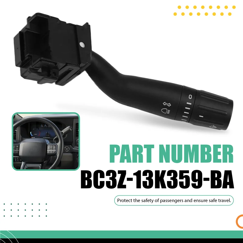 

Car BC3Z-13K359-BA Combo Wiper Steering Switch For Ford F-150 F-250 F-350 F-450 F-550 Super Duty 2011-2013