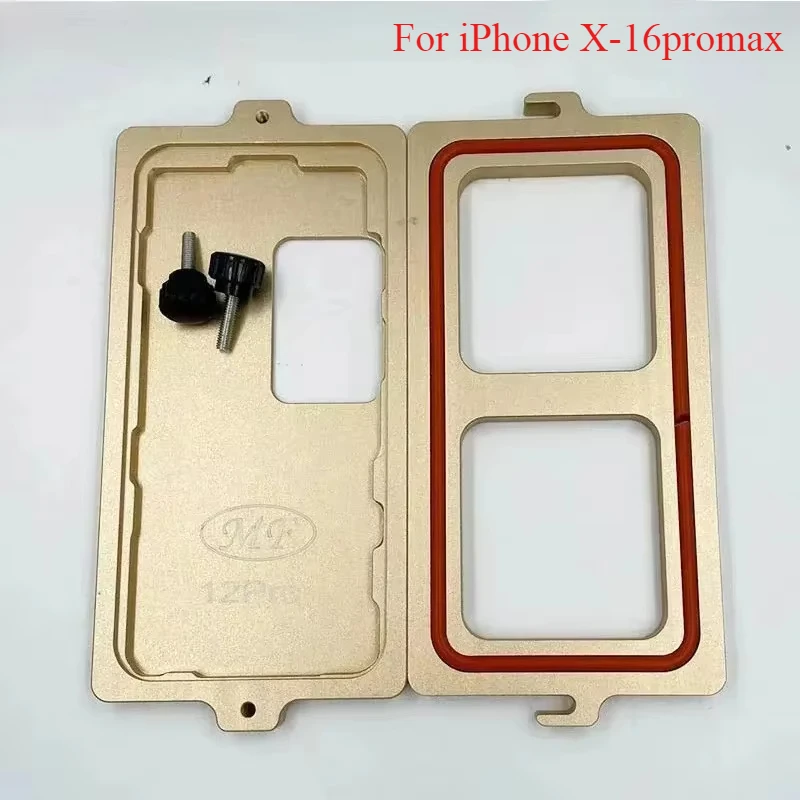 MF Frame Clamping Mold For iPhone X XS 11 12 Mini 13 Pro Max 14 Plus 15 LCD Screen Refurbish Repair Bracket Holding