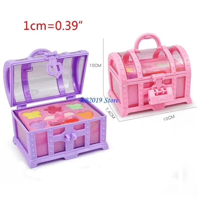 

Q0KB Children's Make-up Toy Suitcase, for Play House, Eye Accessories, Make-up Show Make-up Children's Toy