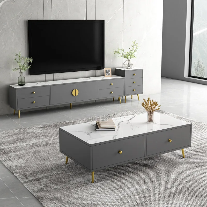 Universal Storage Tv Stands Organizer Designer Minimalist Wood Drawers Display Luxury Tv Table Modern Muebles Home Furniture