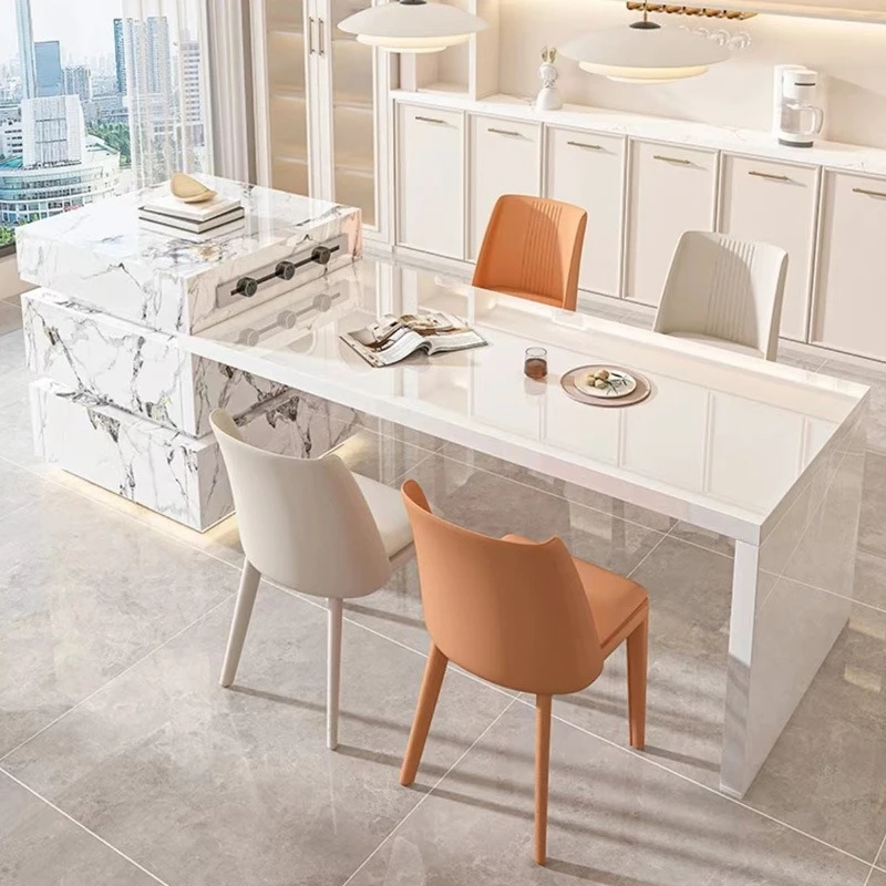 Design Multi Functional Dining Tables Kitchen Luxury Accent Modern Dining Tables Living Room Home Furniture Mesa Comedor Lsdt