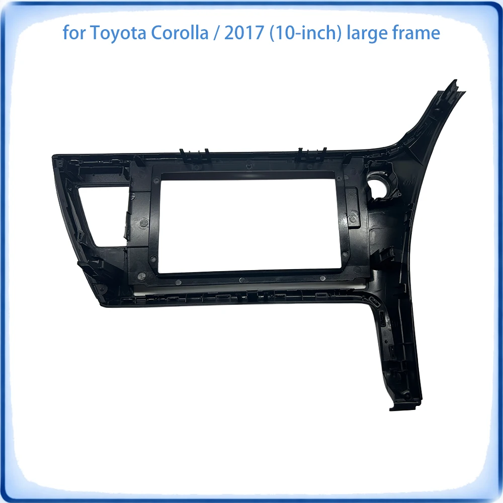 Car Radio Fascia Big Frame For Toyota Corolla 2017 10 inch Stereo Canbus Wiring Harness