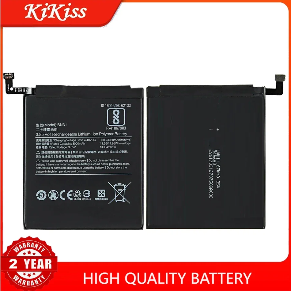 For Xiao Mi Replacement Battery For Xiaomi Redmi 3 3S 3X 4X 4A 5A 3 pro 5 Plus Note 3 4 4X 5 5A 6 7 Pro Mi5 Mi 5X Batteries