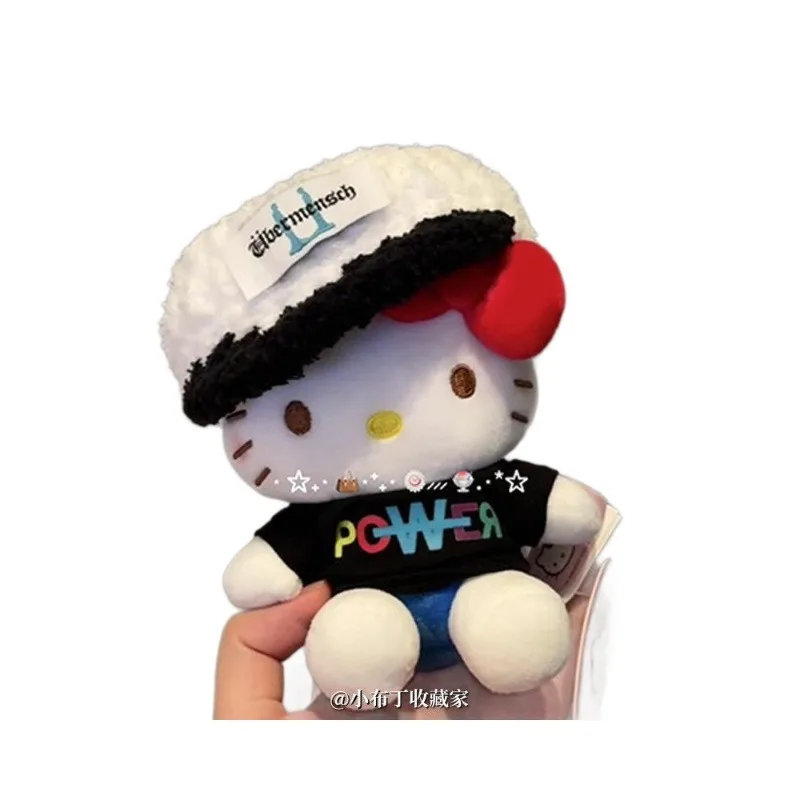 2025, japanische Sanrio Kawaii Hello Kitty Plüschpuppe, Cartoon-Rucksack-Anhänger, Schlüsselanhänger, kreatives Festival-Geschenk für Kinder