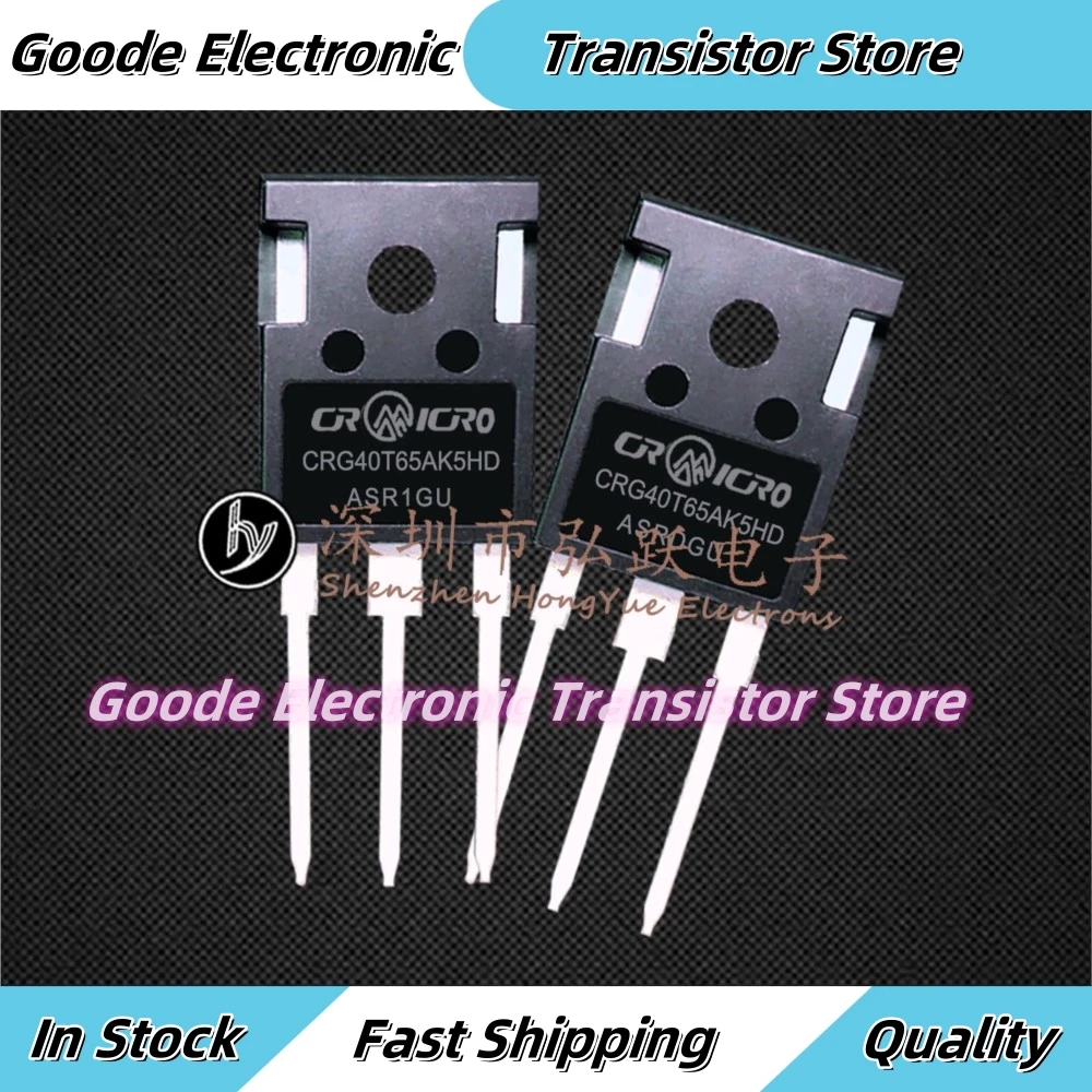 10PCS G40T65AK5HD CRG40T65AK5HD  TO-247 40A 650V   Best Quality Fast Shipping