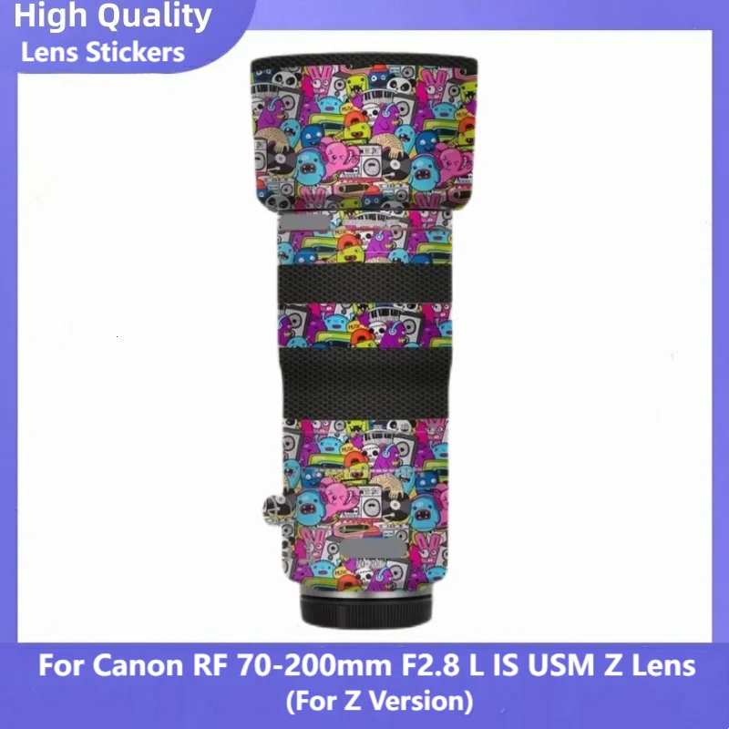 Pegatina personalizada para Canon RF 70-200mm F2.8 L IS USM Z calcomanía piel lente de cámara envoltura de vinilo película protectora abrigo 70-200 2,8 F/2,8