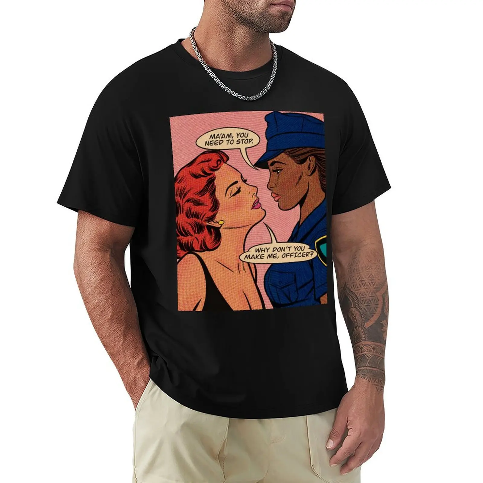 

Футболка «Сделай меня, офицер», летние футболки, персонализированные возвышенные рубашки, футболка с рисунком, мужские футболки «фрукты ткацкого станка»