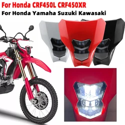 Voor Honda CRF 450L CRF450XR CRF450 450XR 450L XR 2019 2020 Motorfiets Nieuwe 2021 LED Koplamp Head Light Yamaha Suzuki Kawasaki
