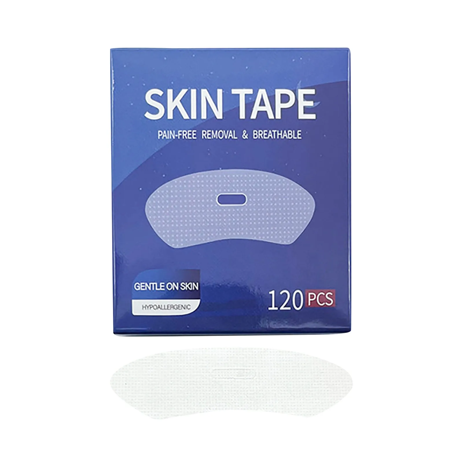 120-Pack Gentle Hypoallergenic Sleep Oral Tape Latex Free Grade Tape Tape Removal Silicone Tape