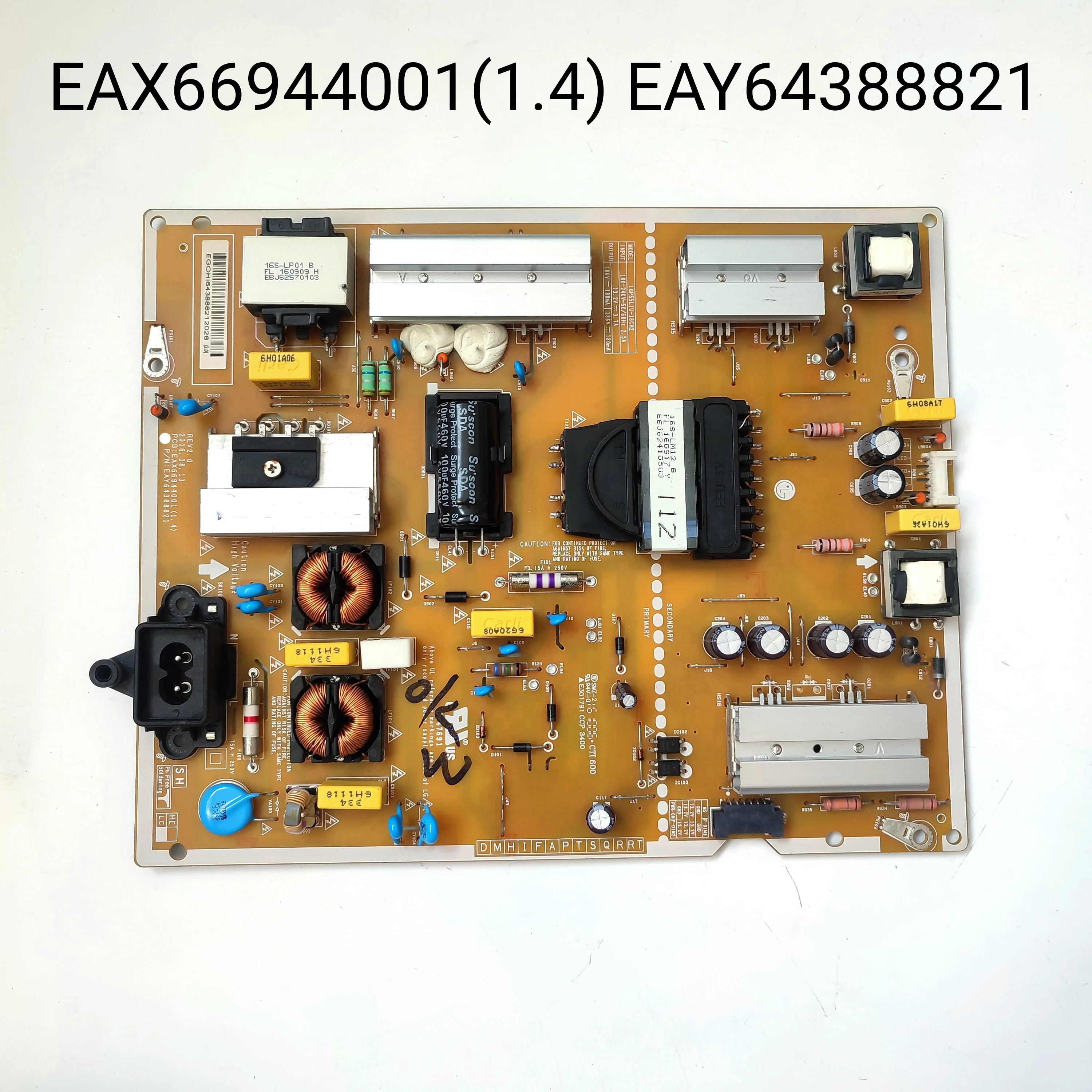 EAX66944001(1.4) EAY64388821 Power Supply/LED Board for 55UH6030 55UH6090 55UH615A 55UF6430 55UH6150 55 Inch TV EAX66944001