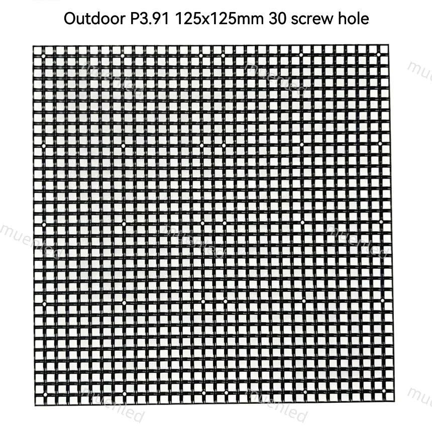 Mask outdoor 1921 P3.91 P4.81 for Protecting Led display module lamp Leds Muenled Panels