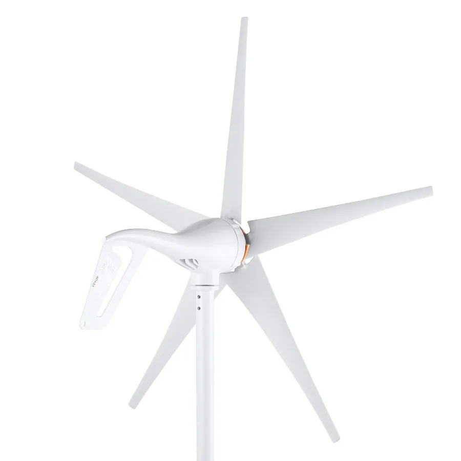 

500W Wind Turbine Generator 12V Wind Turbine Kit 5Blade Wind Power Generator with MPPT Controller Adjustable Windward Directio