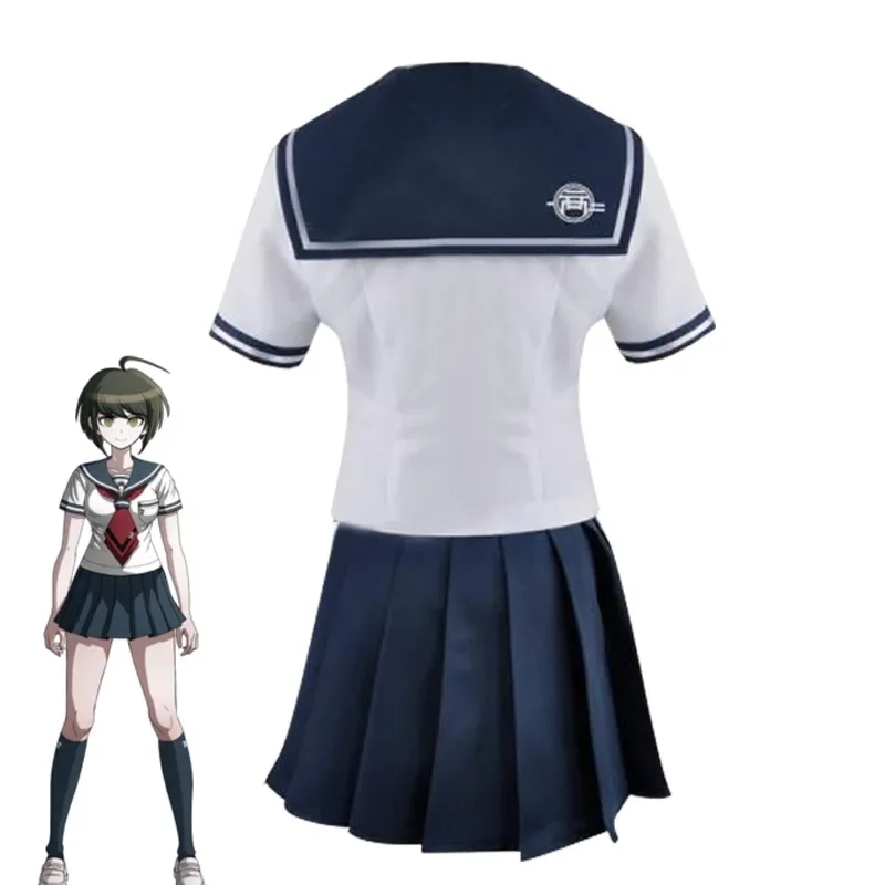 Cosplay Costume Danganronpa 3 Another Episode Cos Naegi Komaru Woman JK School Uniform Cosplay Costume Top+Skirt+Tie+Socks