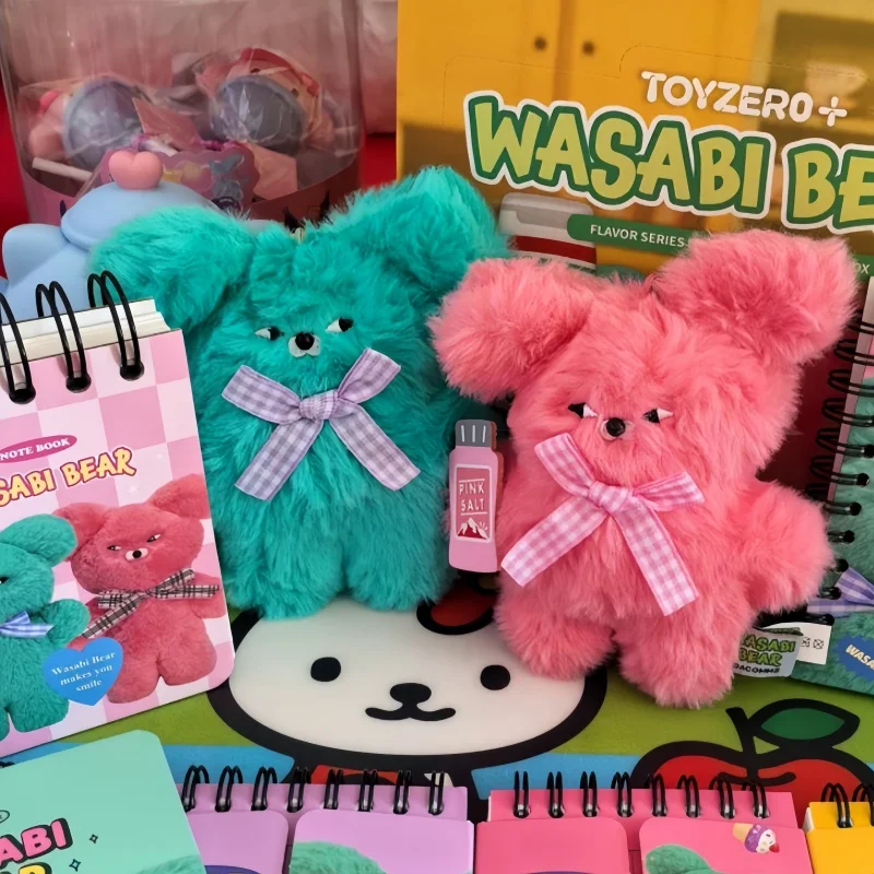 Toyzero-caja ciega de la serie de condimentos de oso Wasabi, juguetes de Anime Kawaii, figuras de acción sorpresa, caja misteriosa, regalos para niñas