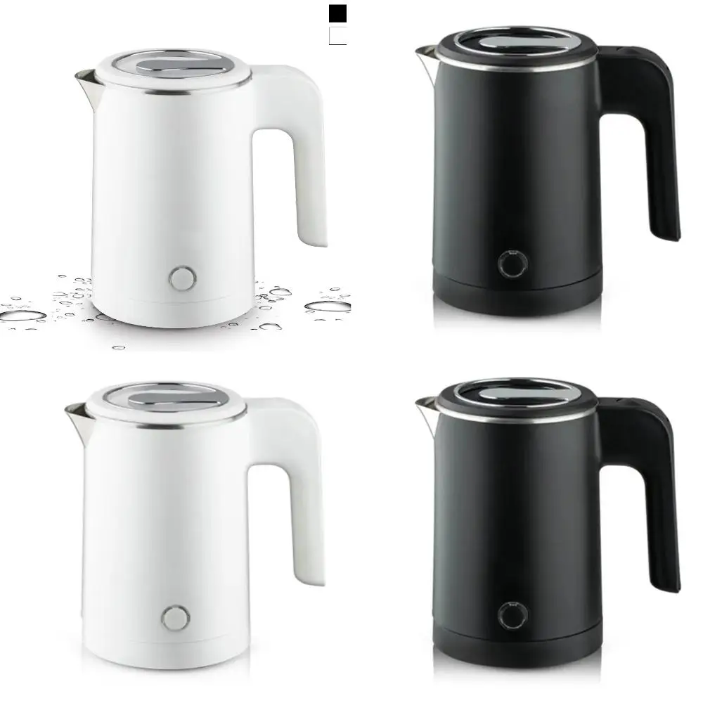 トラベルケトル ティー コーヒー 0.8L ステンレス鋼 ポータブル水ボイラーポット ホテル 家族旅行 スマートケトルポット