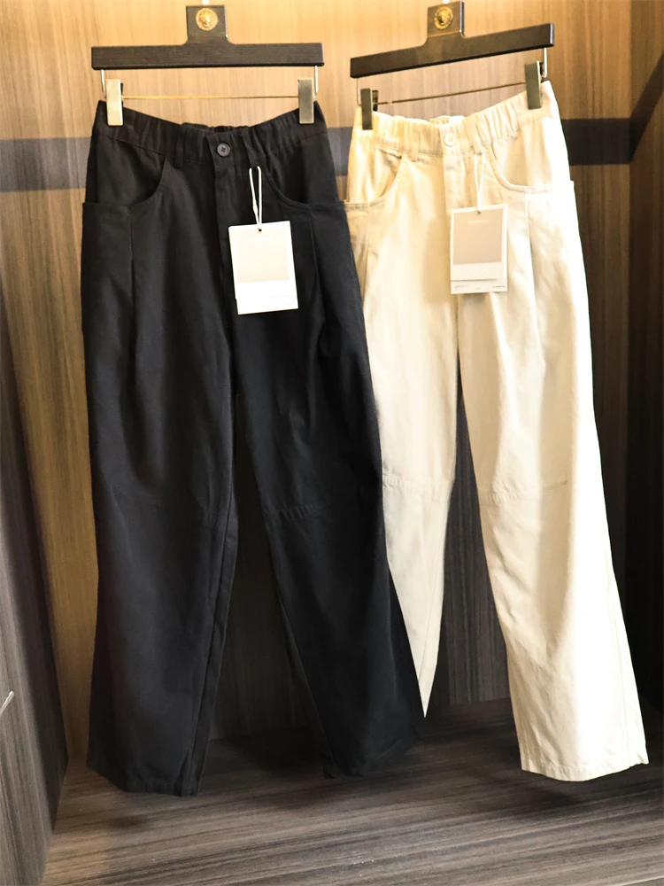 

Japanese Sle Workwear Pants 00 Cotton Straight Leg Casual Trousers Faionable Outdoor Men's Spring Summer Trendy