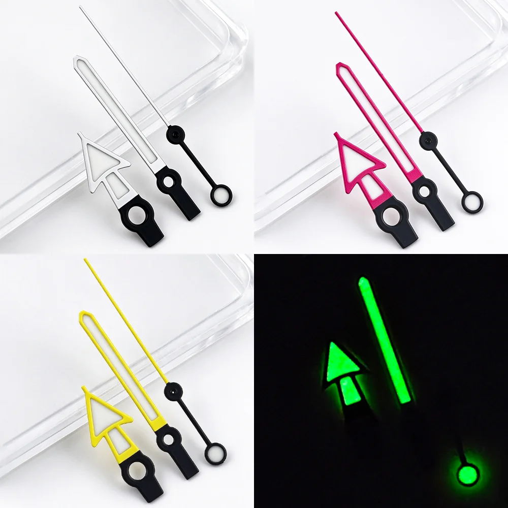 NH35 Hands green luminous hands High Quality hand Multi color styles watch hands watch accessories For NH35/NH36/4R/7S Movement